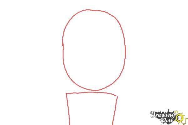 How to Draw Riley from Inside Out - Step 1 How to Draw Riley from Inside Out - Step 1