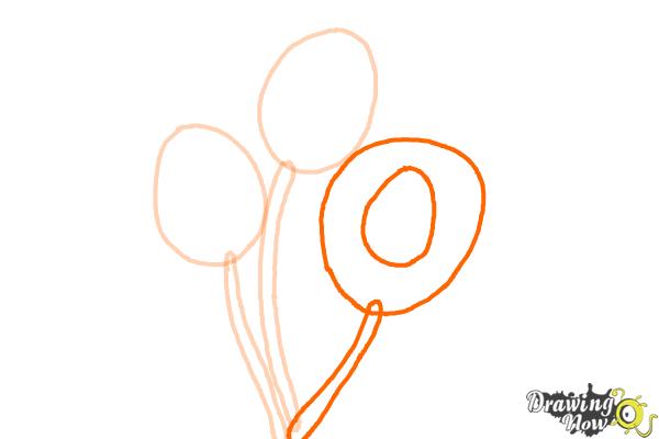 How to Draw Roses Step by Step - Step 3 How to Draw Roses Step by Step - Step 3