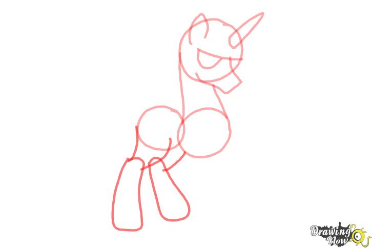 How to draw Shining Armor from My Little Pony Friendship is Magic - Step 4 How to draw Shining Armor from My Little Pony Friendship is Magic - Step 4
