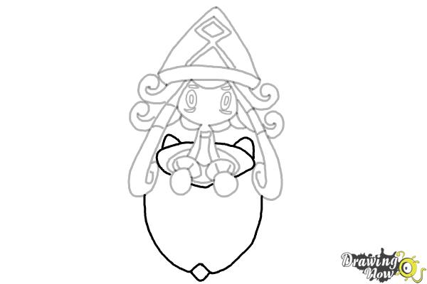 How to Draw Tapu Lele Pokemon - Step 10 How to Draw Tapu Lele Pokemon - Step 10