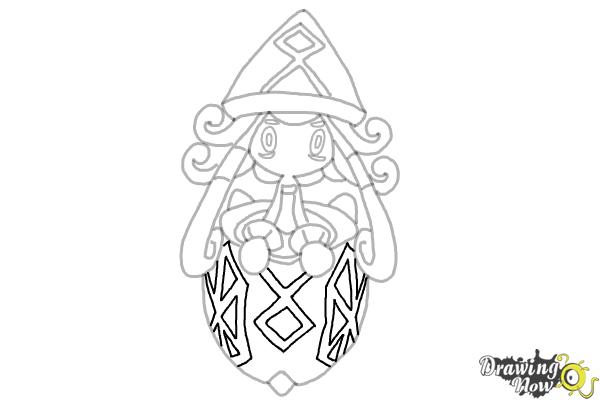 How to Draw Tapu Lele Pokemon - Step 11 How to Draw Tapu Lele Pokemon - Step 11