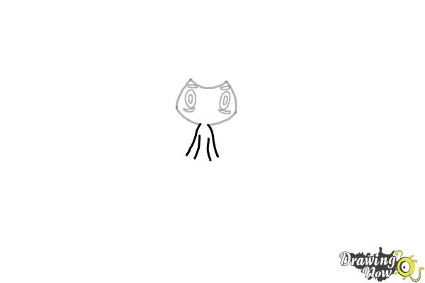 How to Draw Tapu Lele Pokemon - Step 3 How to Draw Tapu Lele Pokemon - Step 3