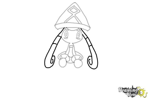 How to Draw Tapu Lele Pokemon - Step 8 How to Draw Tapu Lele Pokemon - Step 8