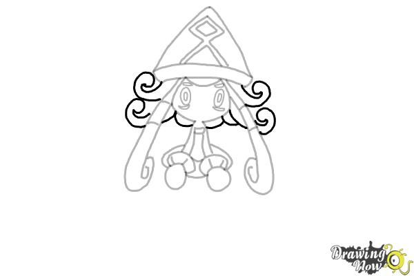 How to Draw Tapu Lele Pokemon - Step 9 How to Draw Tapu Lele Pokemon - Step 9