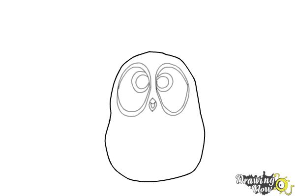 How to Draw The Blues from The Angry Birds Movie - Step 4 How to Draw The Blues from The Angry Birds Movie - Step 4