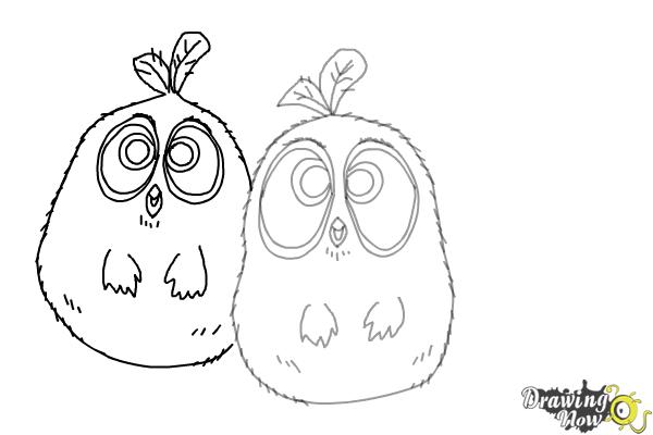 How to Draw The Blues from The Angry Birds Movie - Step 8 How to Draw The Blues from The Angry Birds Movie - Step 8