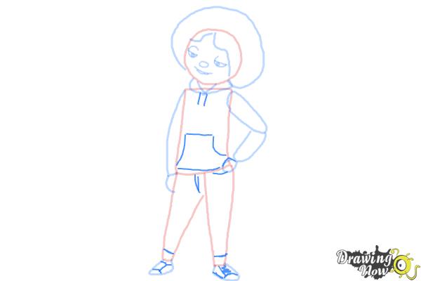 How to Draw Tip from Home - Step 6
