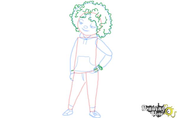 How to Draw Tip from Home - Step 7