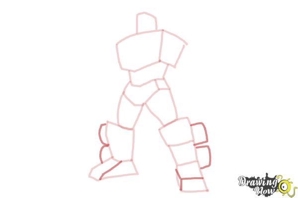 How to Draw Transformers Prime - Step 6
