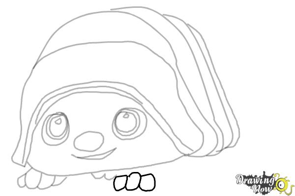 How to Draw Tuk Tuk - Raya and the Last Dragon - Step 10
