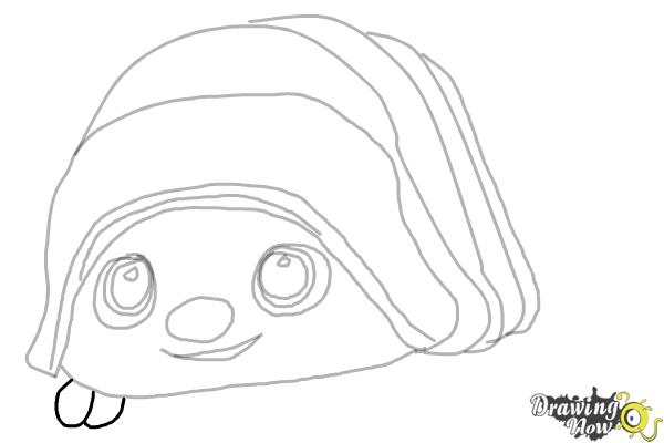 How to Draw Tuk Tuk - Raya and the Last Dragon - Step 8