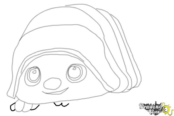 How to Draw Tuk Tuk - Raya and the Last Dragon - Step 9