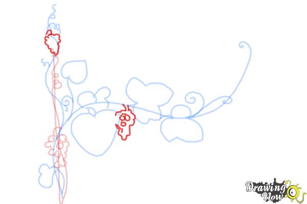 How to Draw Vines - Step 8